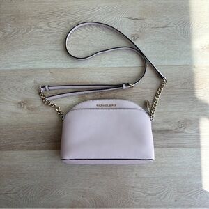 Michael Kors Dome Crossbody Bag in Powder Blush